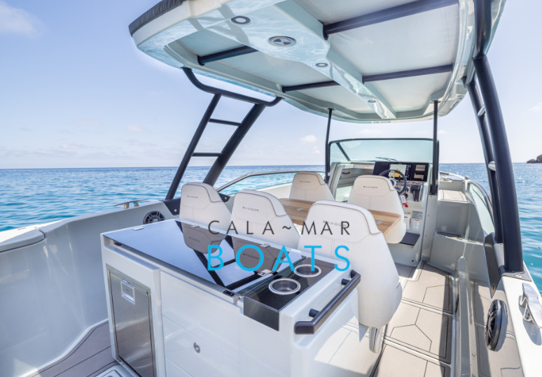 Alquiler de barcos en ibiza SAXDOR270GTO desde Santa Eulalia del Rio. ¿Quieres disfrutar de un día inolvidable en Ibiza? Alquila uno de nuestros barcos y descubre las maravillas que ofrece la isla.