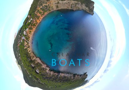 Alquiler de barco a motor en Ibiza para llegar a la Cala Pou des Lleo